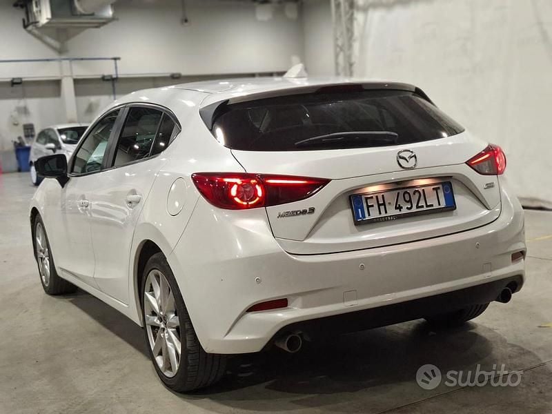 Usata Mazda 3 2017 Bianco Utilitaria