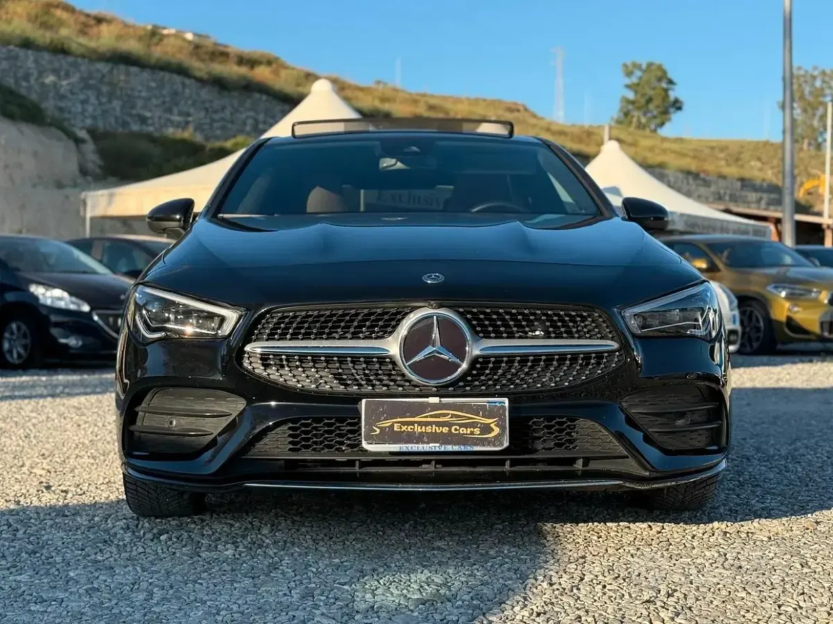 Usata Mercedes CLA200 Premium 150 CV (110 kW) 2020 Nero Berlina