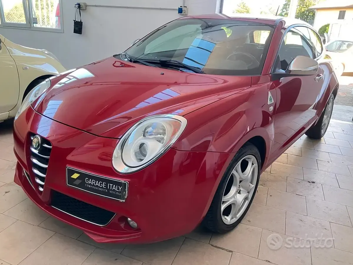 Usata Alfa Romeo MiTo Turismo 105 CV (77 kW) 2011 Rosso Utilitaria