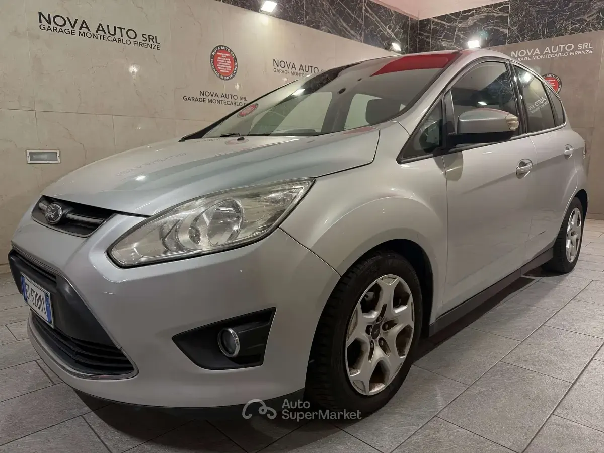 Usata Ford C-MAX S 125 CV (91 kW) 2013 Argento Monovolume