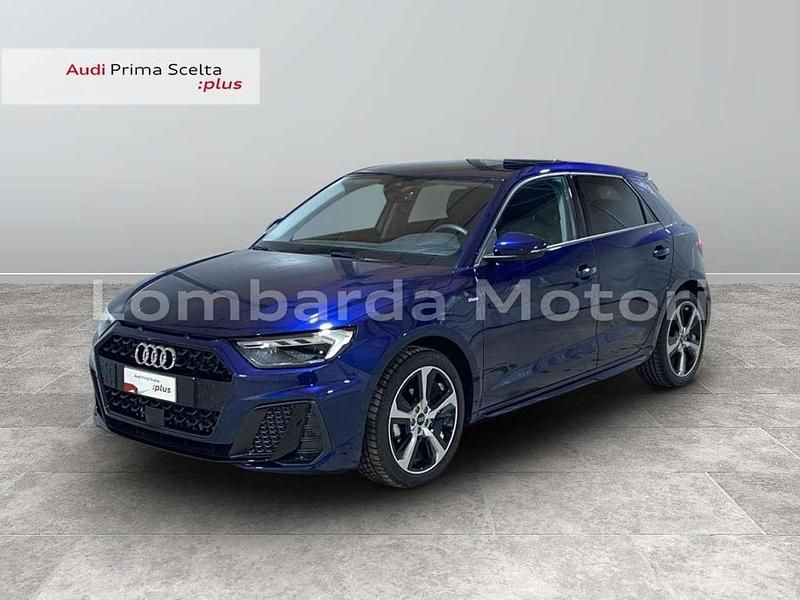 Blu navarra metallizzato Usata 2024 Audi A1 Sportback S-Line Due volumi | 26.900 € (Buon prezzo) - Immagine 1/4