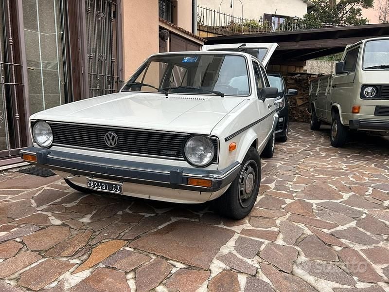 Usata VW Golf I 1981 Bianco Utilitaria