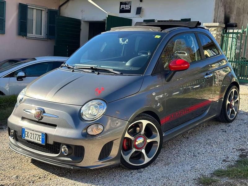 Usata Abarth 595C Turismo 160 CV (117 kW) 2012 Grigio Cabrio