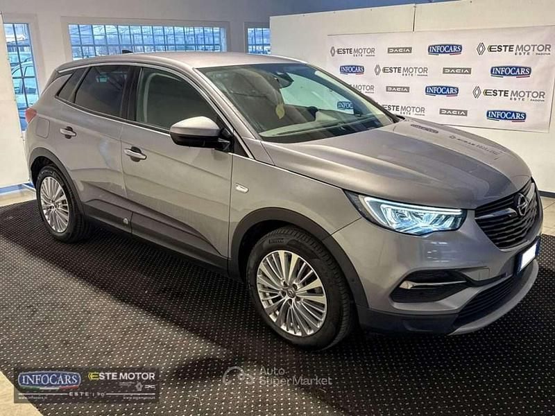 Grigio metallizzato Usata 2021 Opel Grandland X SUV | 14.490 € (Super prezzo) - Immagine 1/4