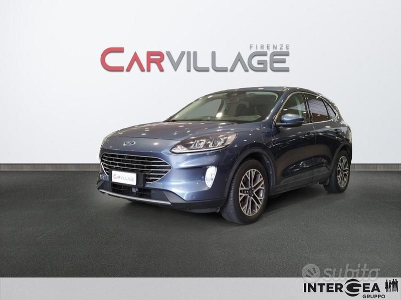 Blu Usata 2020 Ford Kuga Titanium X SUV | 18.900 € (Buon prezzo) - Immagine 1/4