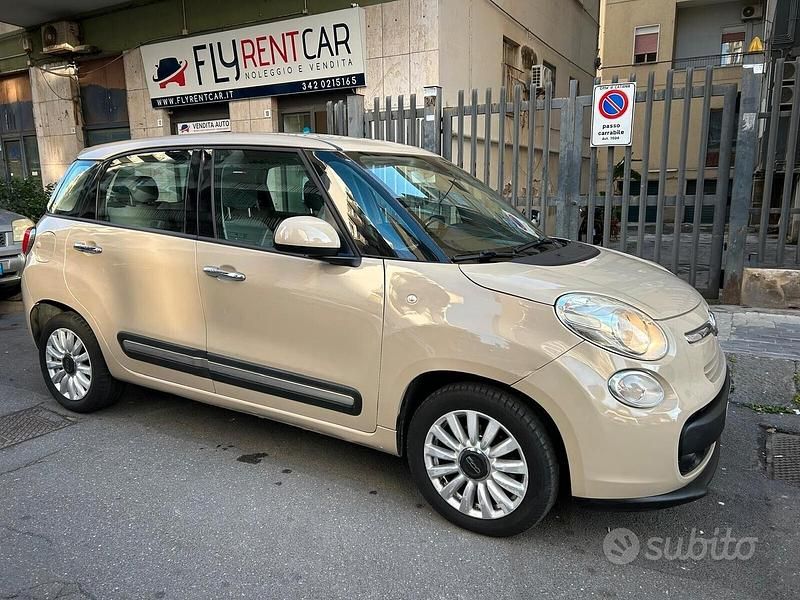 Usata Fiat 500L Pop Star 86 CV (63 kW) 2014 Beige Monovolume
