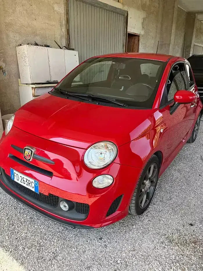 Usata Abarth 500 140 CV (102 kW) 2016 Rosso Berlina