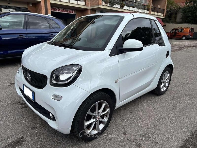 Usata Smart ForTwo Cabrio Passion 71 CV (52 kW) 2017 Bianco Cabrio