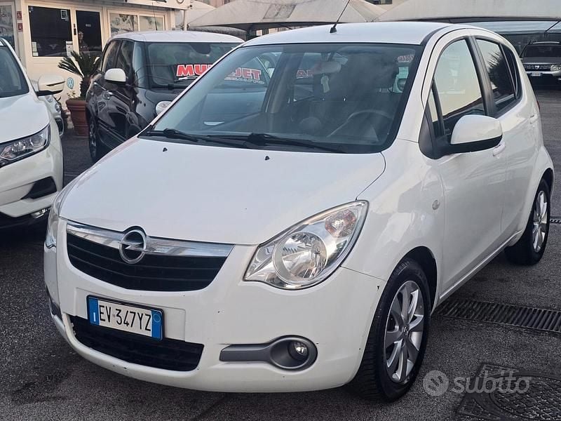 Usata Opel Agila 94 CV (69 kW) 2013 Bianco Utilitaria