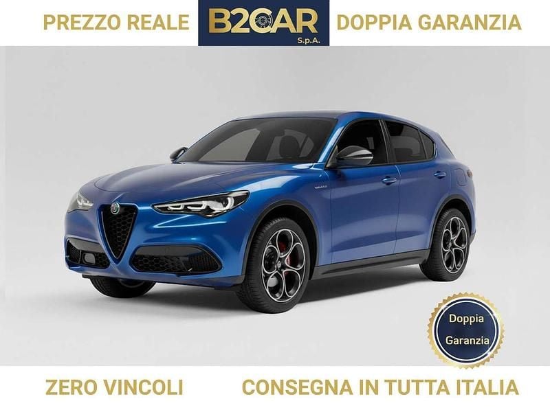 Blu/azzurro Usata 2024 Alfa Romeo Stelvio Veloce SUV | 37.000 € (Super prezzo) - Immagine 1/3
