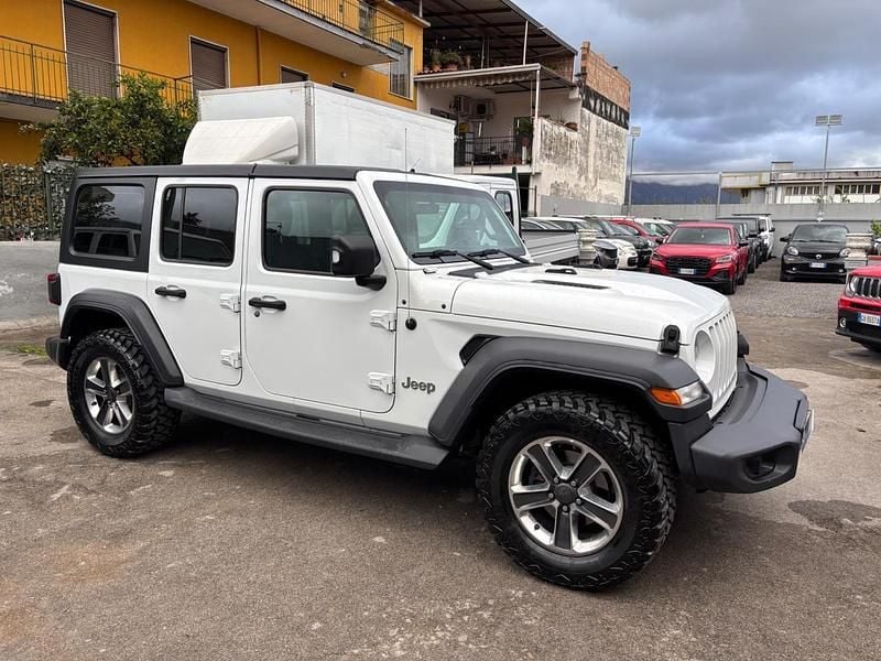 Usata Jeep Wrangler Sport 199 CV (146 kW) 2020 Bianco SUV