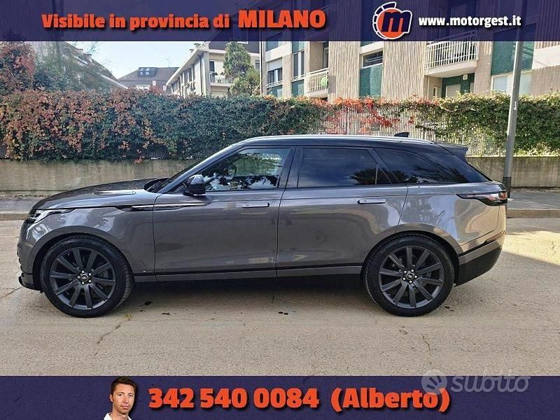 Usata Land Rover Range Rover Velar HSE Dynamic 300 CV (220 kW) 2018 Grigio SUV