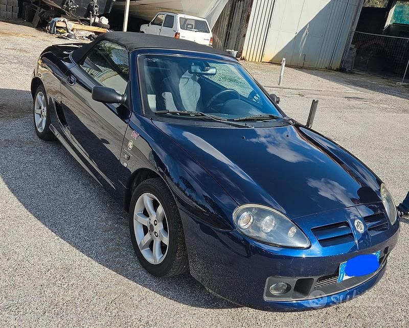 Usata MG TF 136 CV (100 kW) 2004 Blu Cabrio