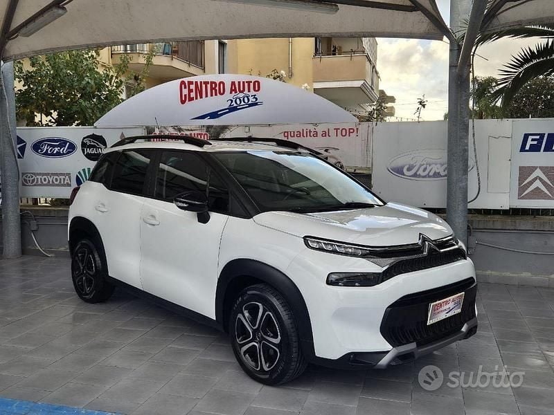 Bianco Usata 2022 Citroën C3 Aircross Shine SUV | 13.990 € (Buon prezzo) - Immagine 1/4