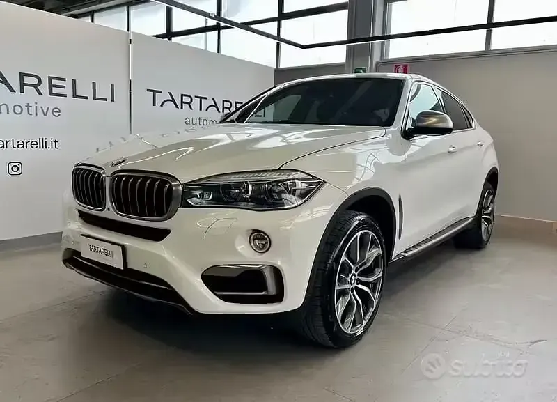 Usata BMW X6 249 CV (183 kW) 2019 Bianco SUV