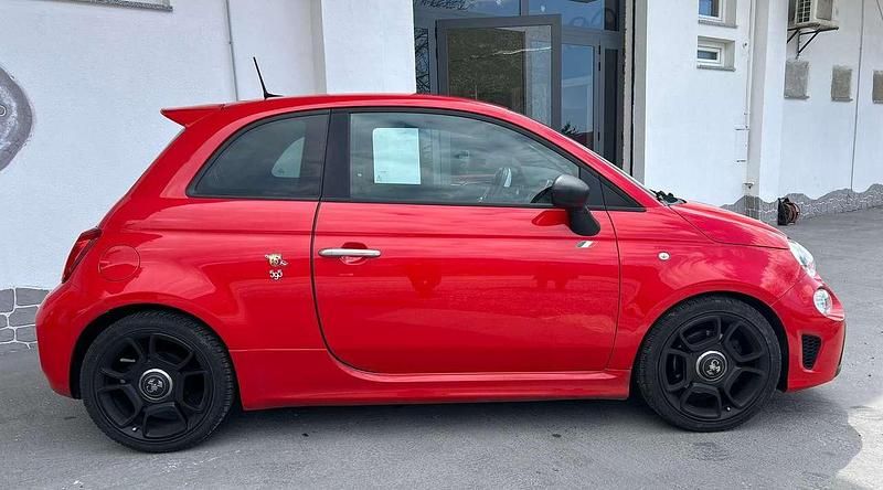 Usata Abarth 595 Pista 160 CV (117 kW) 2018 Rosso Utilitaria