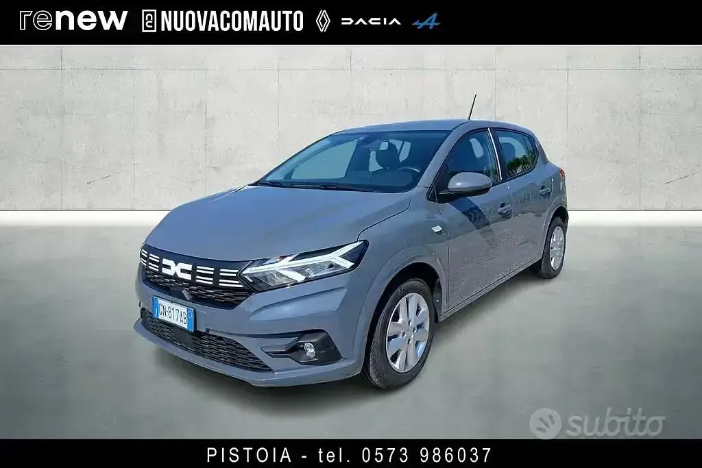 Usata Dacia Sandero Expression 101 CV (74 kW) 2023 Grigio Berlina