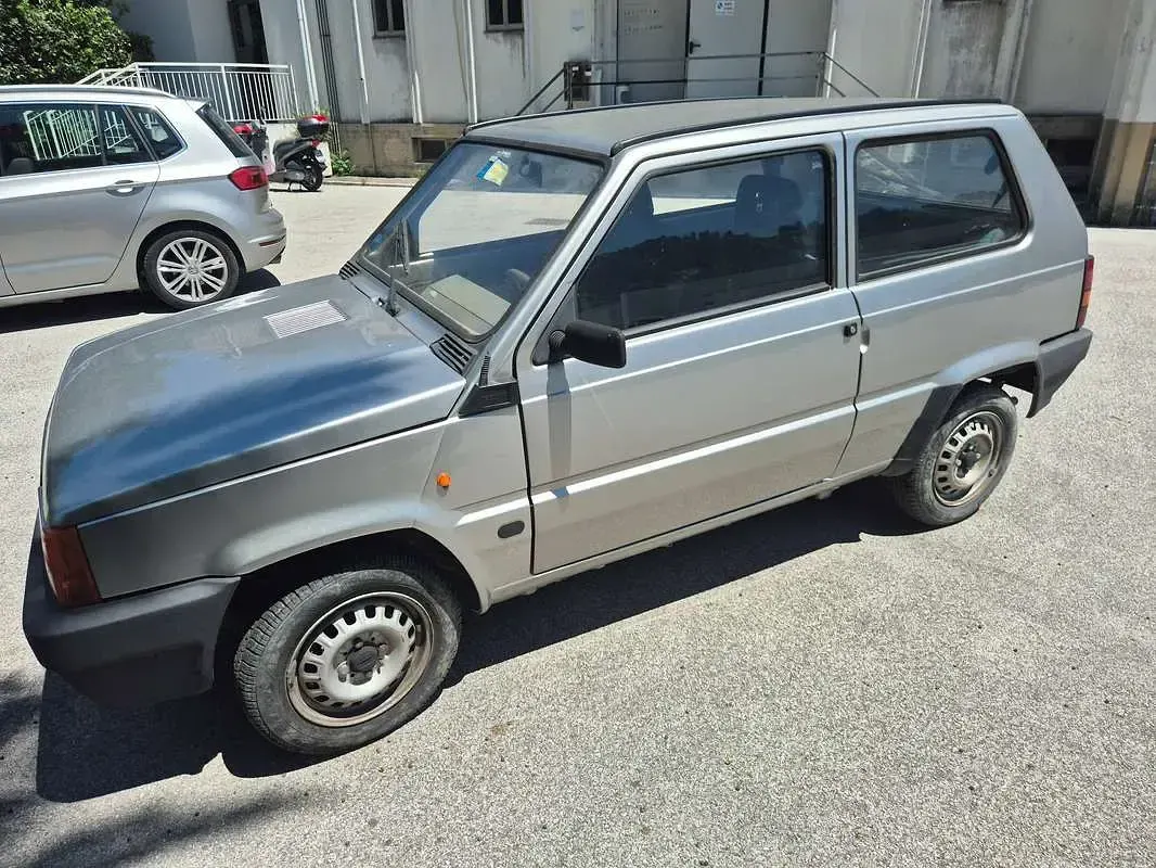 Usata Fiat Panda Young 39 CV (28 kW) 1999 Argento Berlina