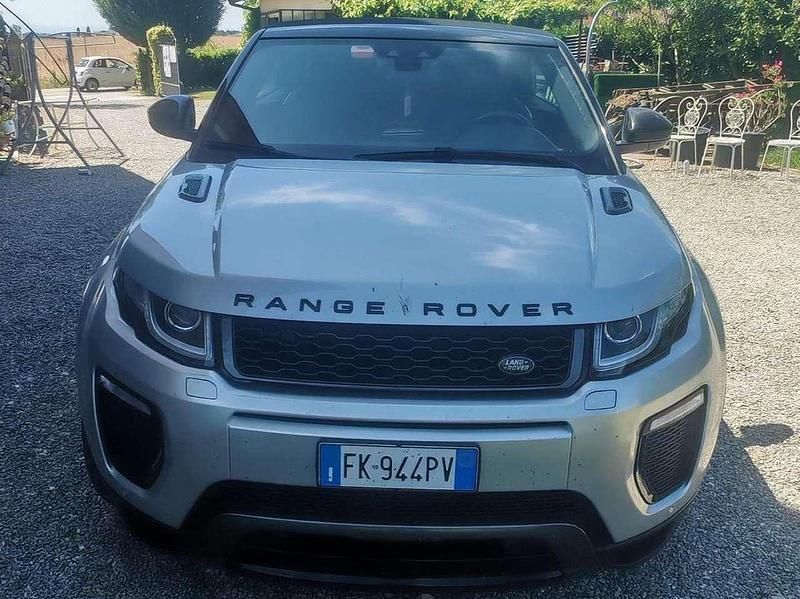 Argento met/capotte nera Usata 2017 Land Rover Range Rover evoque HSE Cabrio | 24.900 € (Buon prezzo) - Immagine 1/4