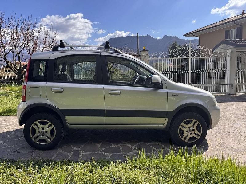 Usata Fiat Panda 4x4 69 CV (50 kW) 2010 Argento Utilitaria