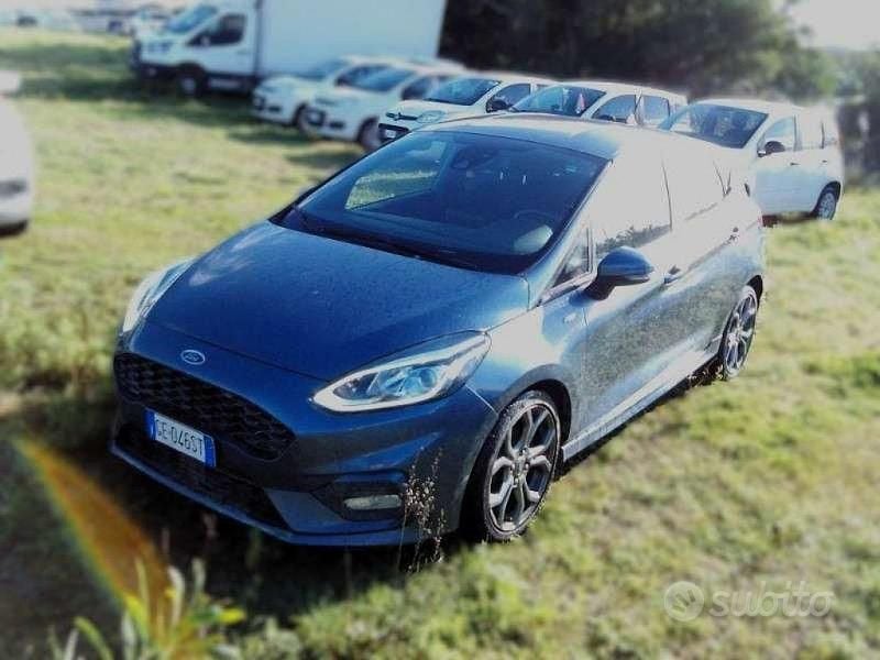 Usata Ford Fiesta ST-Line 95 CV (69 kW) 2021 Blu/azzurro Utilitaria