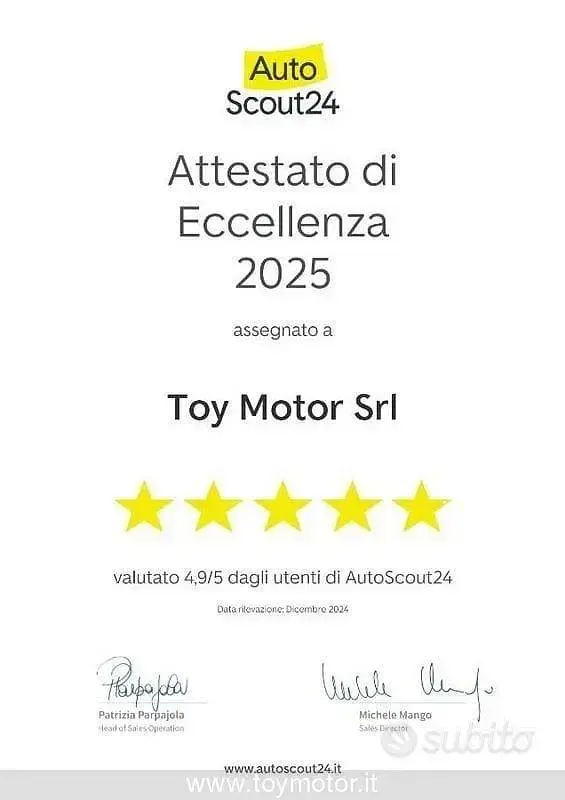 Usata Toyota Yaris Hybrid Trend 116 CV (85 kW) 2022 Bianco Berlina