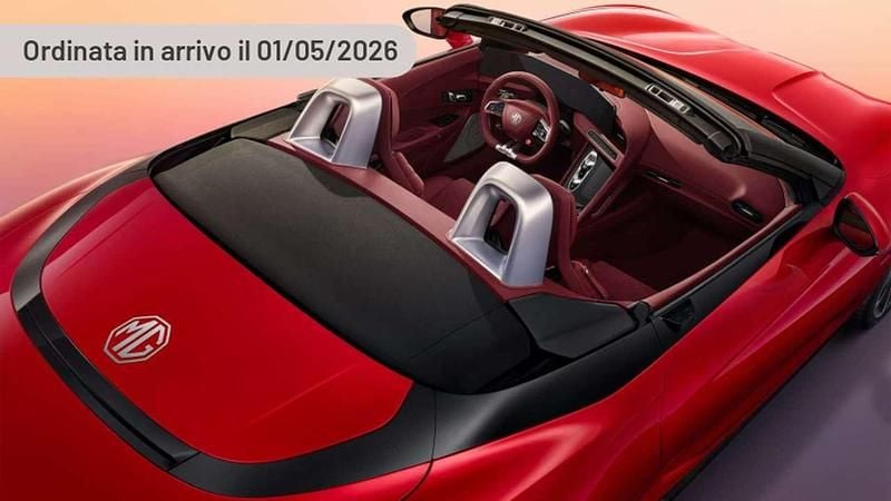 Argento Nuova 2025 MG Cyberster Cabrio | 68.010 € - Immagine 1/4