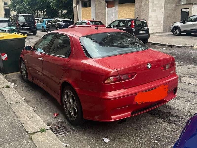 Usata Alfa Romeo 156 GTA 250 CV (183 kW) 2003 Rosso Berlina