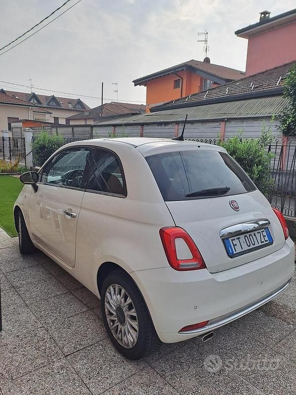 Usata Fiat 500 69 CV (50 kW) 2018 Bianco Utilitaria