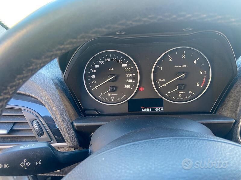 Usata BMW 116 2017 Bianco Utilitaria