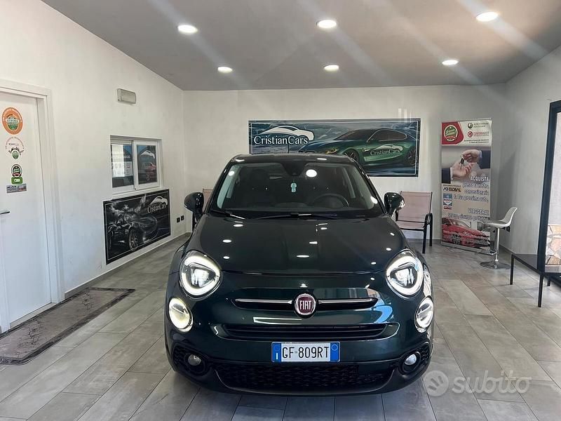 Usata Fiat 500X Sport 130 CV (95 kW) 2021 Verde SUV