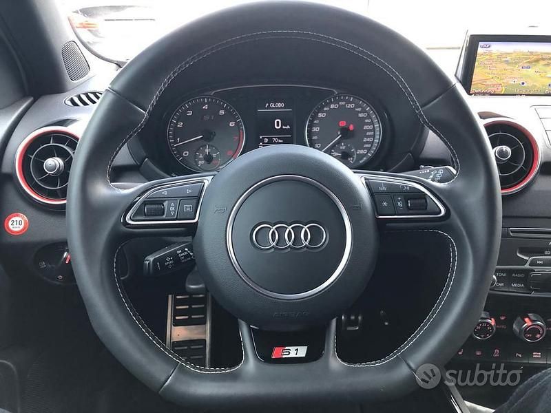 Usata Audi S1 Sportback 231 CV (169 kW) 2017 Bianco Utilitaria