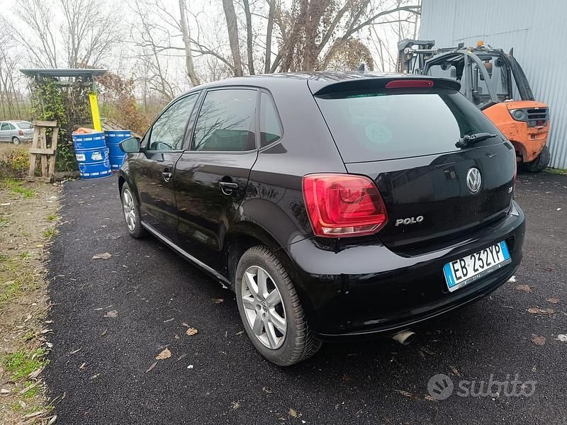 Usata VW Polo Comfortline 86 CV (63 kW) 2010 Nero Berlina