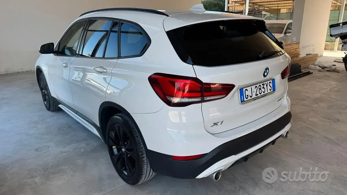 Usata BMW X1 Sport Line 150 CV (110 kW) 2022 Bianco SUV