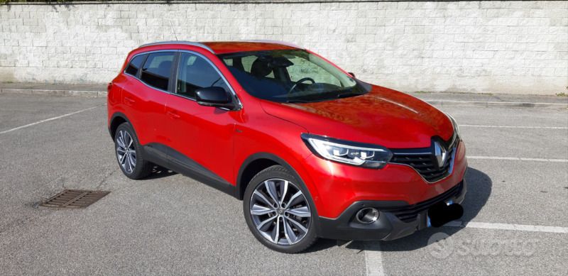 Usata Renault Kadjar Bose Edition 131 CV (96 kW) 2017 Rosso SUV