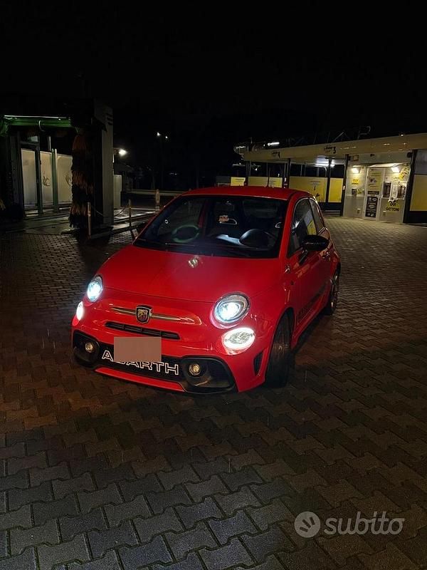 Usata Abarth 595 140 CV (102 kW) 2017 Rosso Berlina