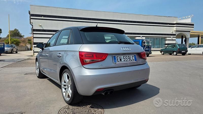 Usata Audi A1 Sportback S-Line 140 CV (102 kW) 2014 Grigio Utilitaria