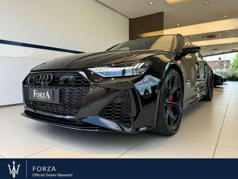 Nuova Audi RS6 Performance 630 CV (463 kW) 2026 Nero Station wagon