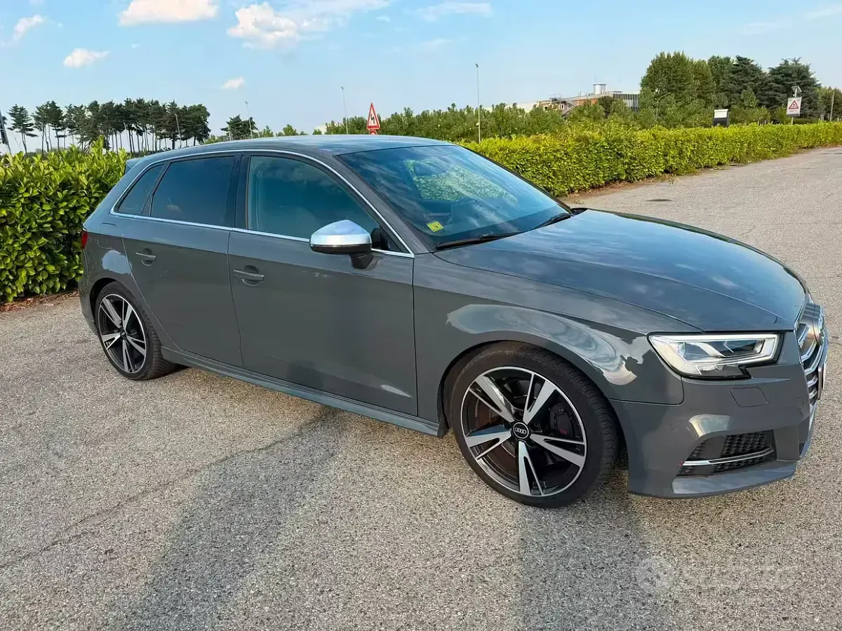 Usata Audi S3 Sport 310 CV (228 kW) 2017 Grigio Berlina
