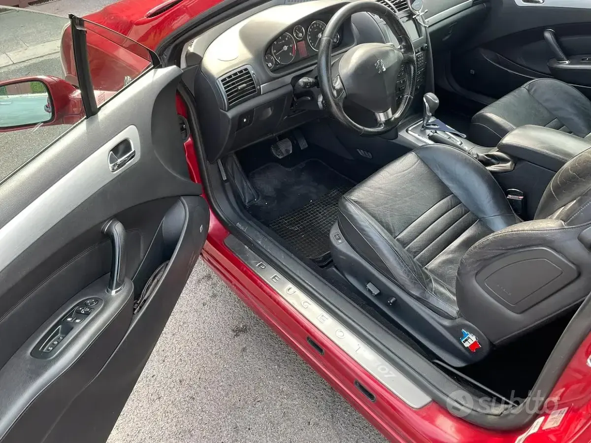 Usata Peugeot 407 Coupe 204 CV (150 kW) 2009 Rosso Coupé