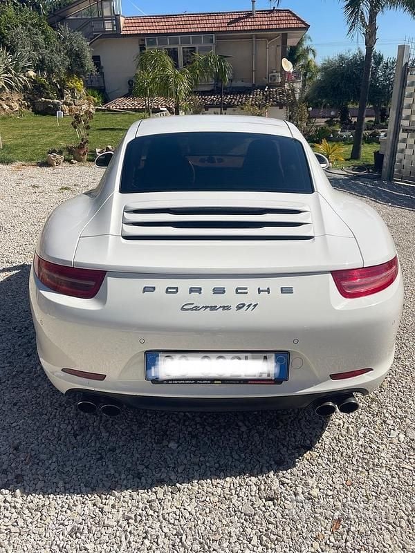 Usata Porsche 911 Carrera 350 CV (257 kW) 2012 Bianco Coupé
