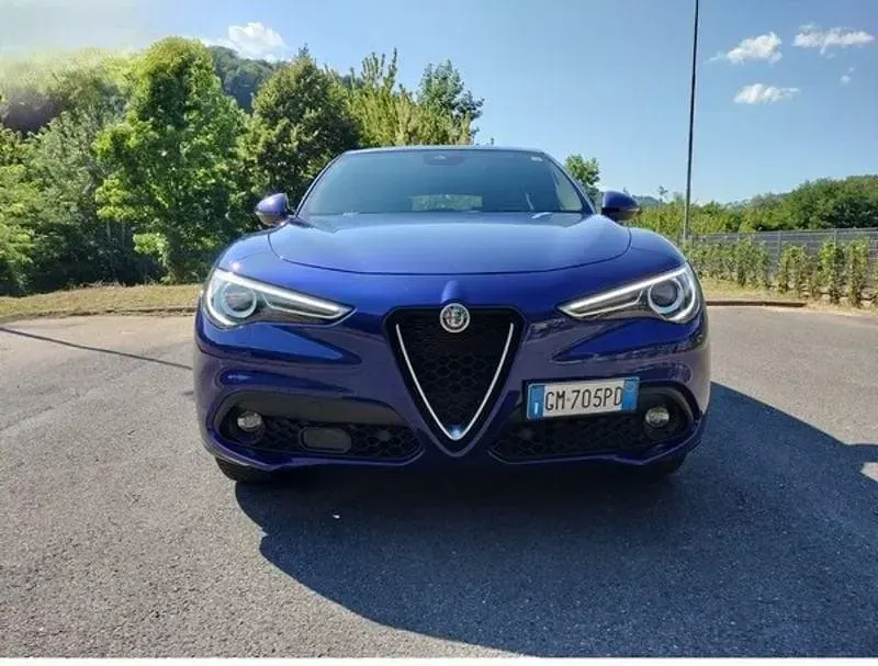 Usata Alfa Romeo Stelvio Business 190 CV (139 kW) 2023 Blu SUV