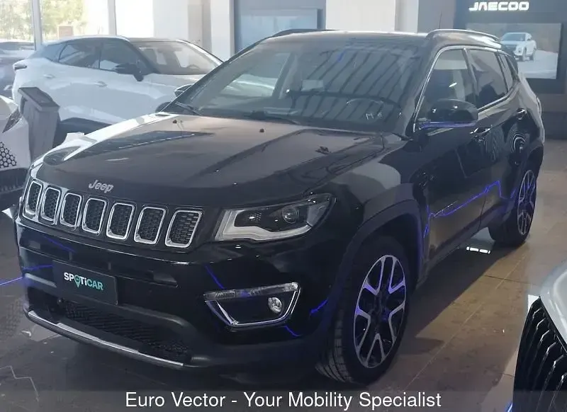 Usata Jeep Compass Limited 120 CV (88 kW) 2018 Nero SUV