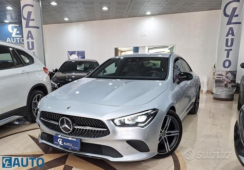 Usata Mercedes CLA200 150 CV (110 kW) 2021 Grigio Berlina