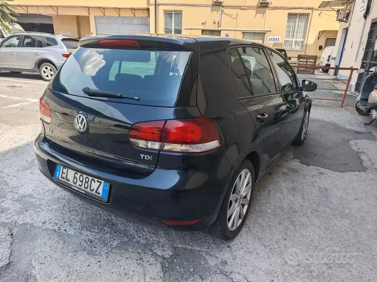 Usata VW Golf VII Highline 105 CV (77 kW) 2012 Nero Berlina