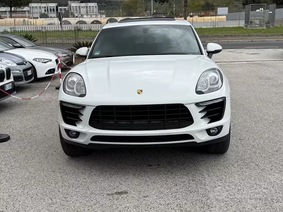 Usata Porsche Macan S Diesel 250 CV (183 kW) 2015 Bianco SUV