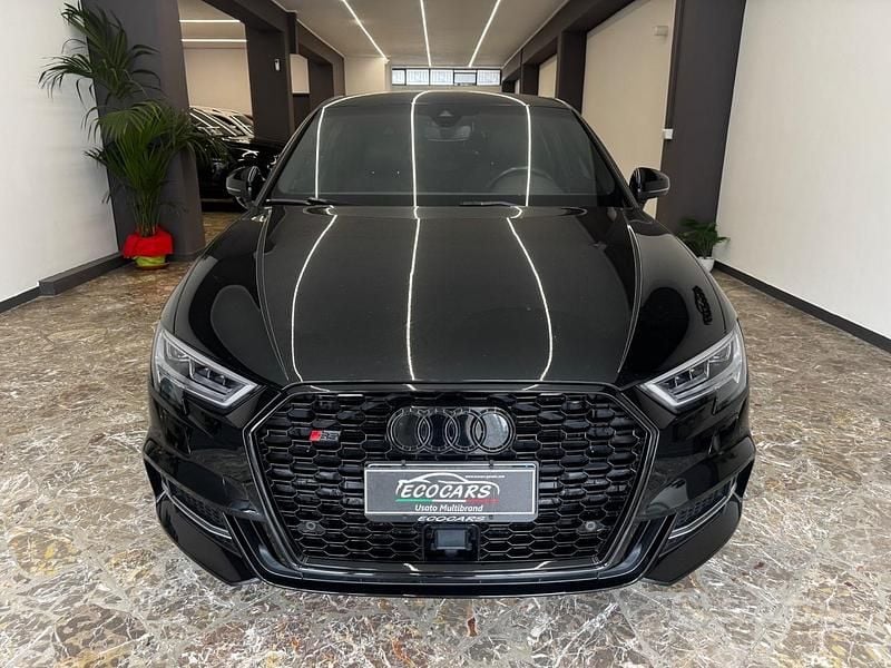 Usata Audi S3 S-Line 310 CV (228 kW) 2018 Nero Berlina