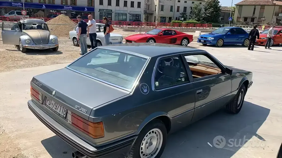 Usata Maserati Biturbo 180 CV (132 kW) 1984 Grigio Coupé