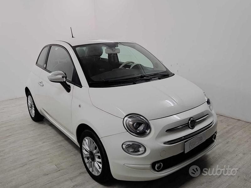 Usata Fiat 500 Lounge 69 CV (50 kW) 2017 Bianco Utilitaria
