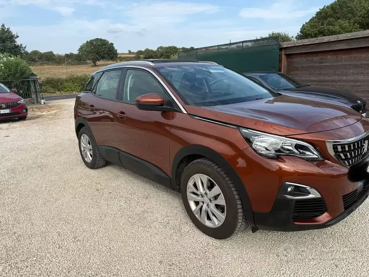 Usata Peugeot 3008 Business-Line 131 CV (96 kW) 2021 Marrone SUV